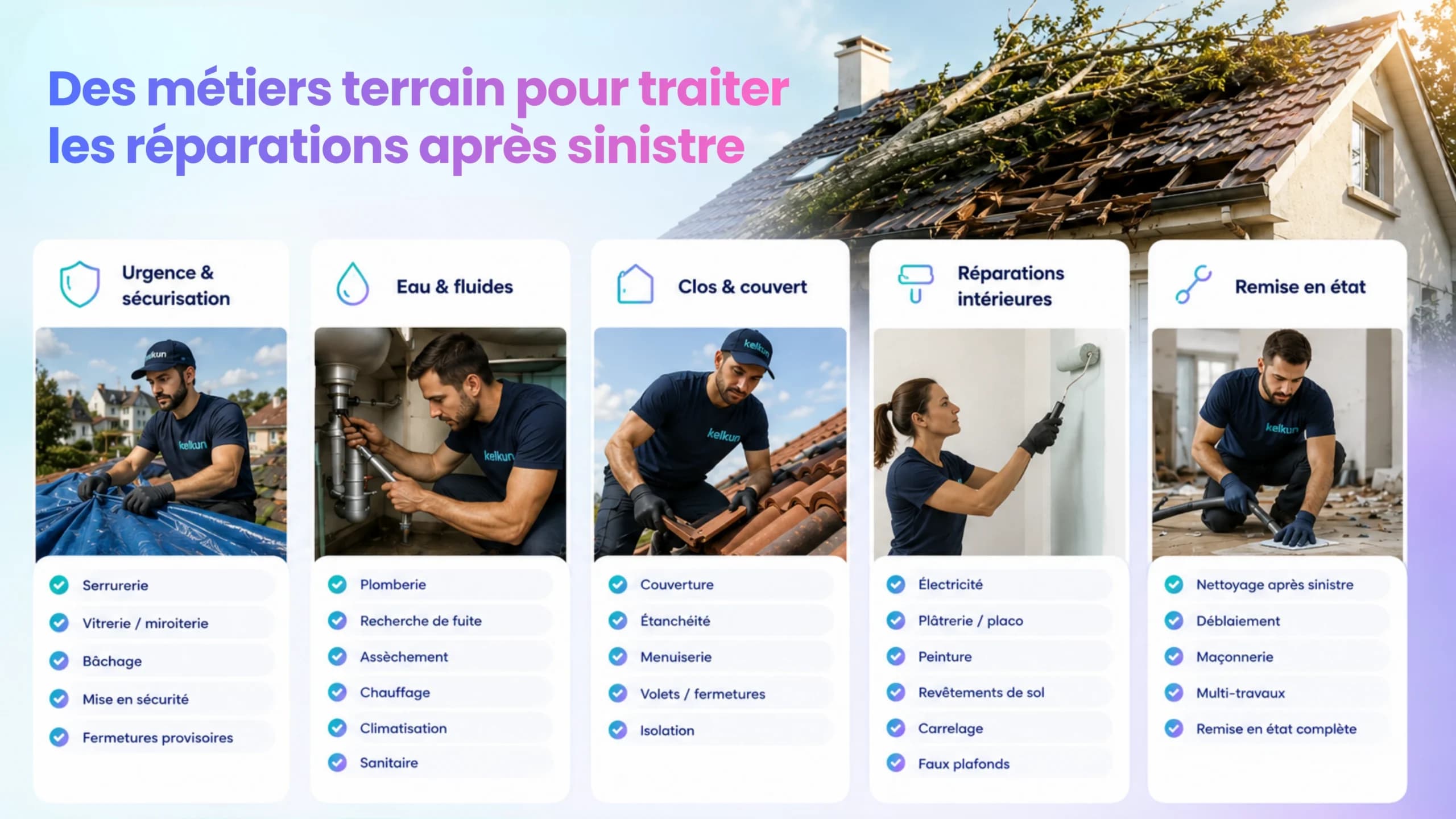 Artisans du réseau Kelcare